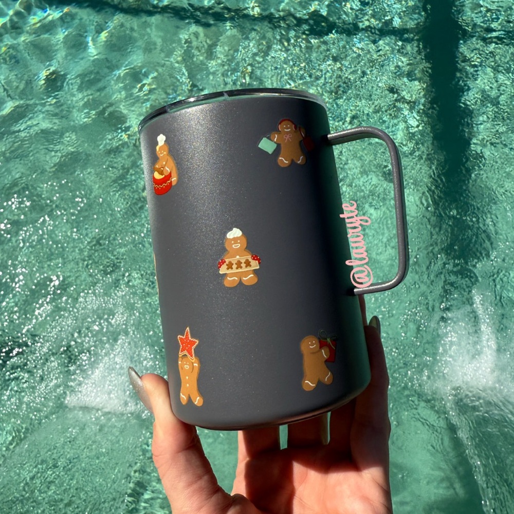 Starbucks x MiiR Gingerbread Man Stainless Steel Tumbler
